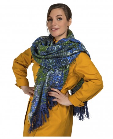 Палантин Унисекс W.FR240-PERSE/VERTE